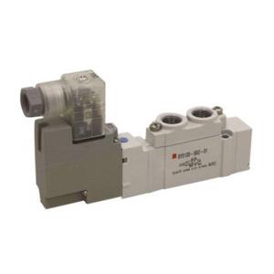SMC SY5120-5DD-01 DC24V Rc1/8 五通二位电磁阀DIN型插座式