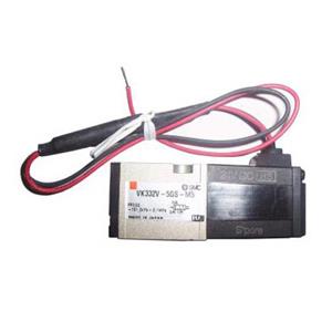 SMC VK332-5GS-01 DC24V 直接出线式（300mm）Rc1/8 三通二位电磁阀