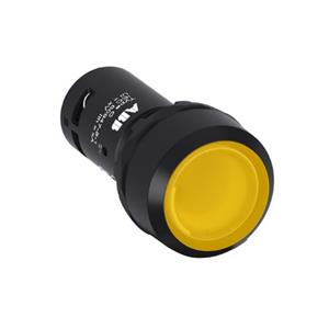 ABB CP2-13Y-10 Φ22开孔 紧凑平型 塑料前圈 1NO（自锁型）带灯按钮 
