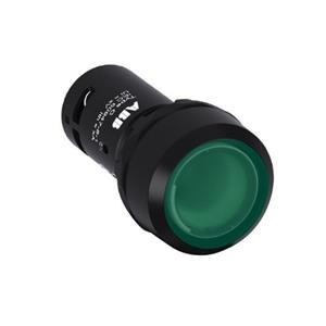 ABB CP3-12G-10 Φ22开孔 紧凑凸型 塑料前圈 1NO（自复位）带灯按钮 