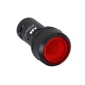 ABB CP4-11R-01 Φ22开孔 紧凑凸型 塑料前圈 1NC（自锁型）带灯按钮