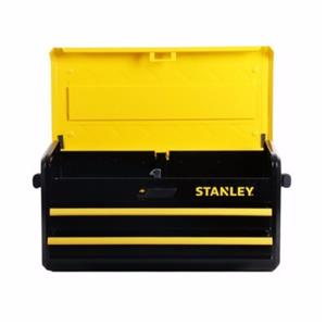 史丹利STST73101-8-23 单手开双抽屉工具箱19"