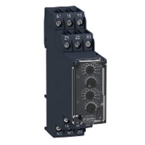 施耐德 Zelio Time系列 RE22R1MLMR 24-240V AC/DC 1C/O 占空比可调时间继电器