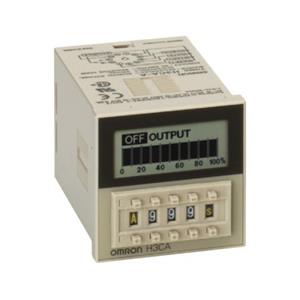 欧姆龙 H3CA系列 H3CA-A-306 AC/DC24-240V 50/60Hz 时间范围0.1s-9990h 1C 固态定时器