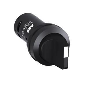 ABB C2SS3-10B-11 Φ22开孔 短手柄 塑料前圈 2位 1NO/1NC（自复位型）选择开关 