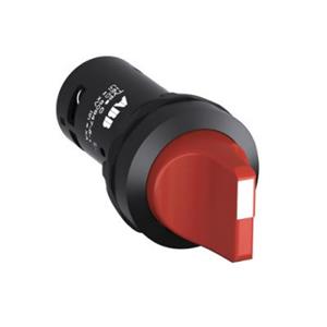 ABB C3SS1-10R-11 Φ22开孔 短手柄 塑料前圈 3位 1NO/1NC（自锁型）选择开关 