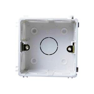 公牛 86型 象牙白 82*82*45mm 单线盒明装底盒