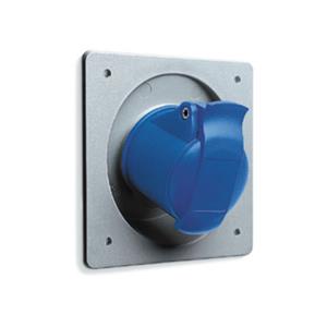 ABB 216RAU6 IP44 16A 200-250V 三极暗装斜体工业插座