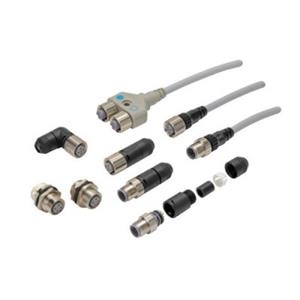 欧姆龙 XS2F-A421-GB0-F 传感器I/O接插件型行程开关 M12螺钉式 4芯5m 电缆插座