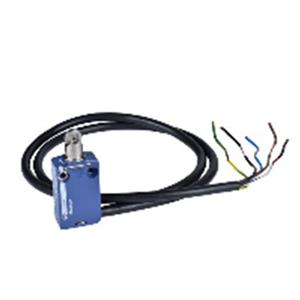 施耐德 Osiswitch系列标准型 金属底座成型电缆 小型XCMD型 1NO/1NC 慢动触点 刚滚轮直动式 行程开关