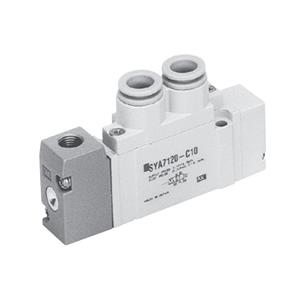 SMC SYA7120-02 Rc1/4 五通二位单气控 直接配管型 气动阀