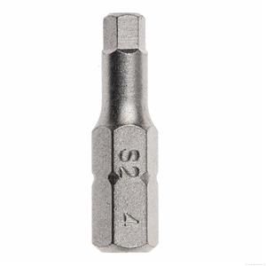 钢盾5件套6.3mm系列25mm长六角旋具头H4/1套