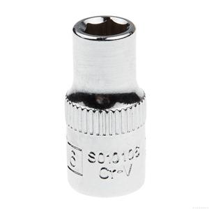 钢盾6.3mm系列公制6角标准套筒6mm/1支